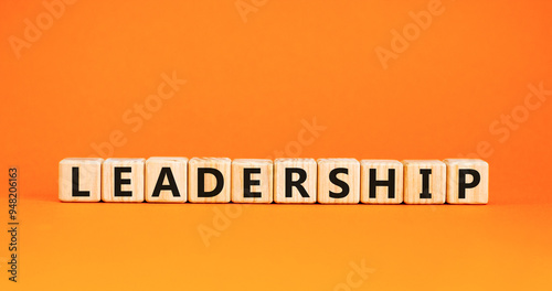 Schilderij op canvas Leadership symbol