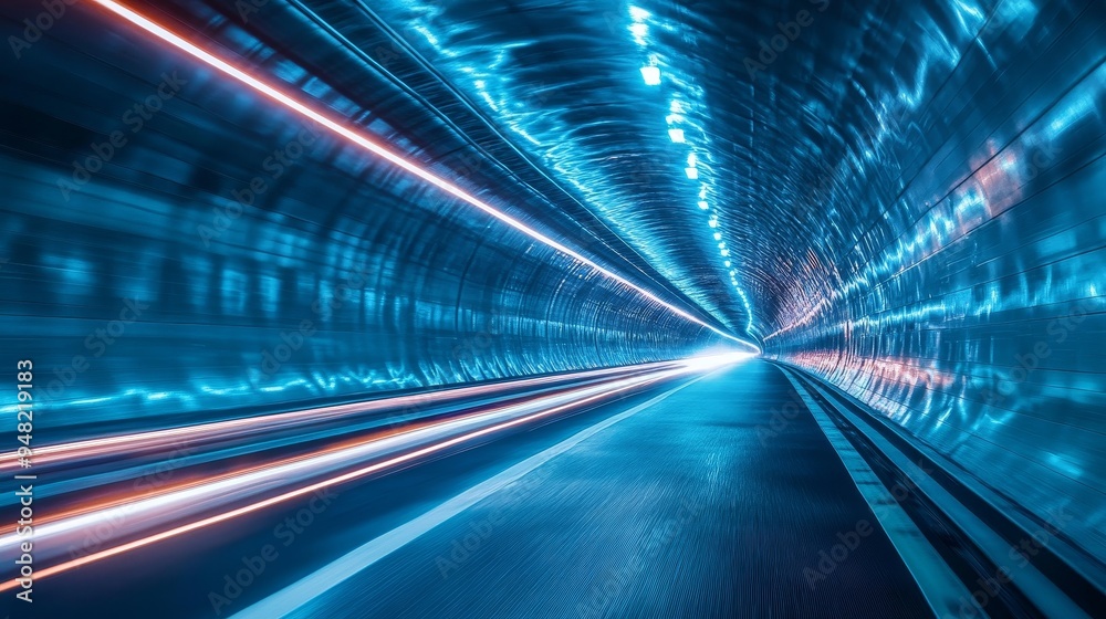 The abstract tunnel leads to light, evoking feelings of journey, hope, and enlightenment. High contrast and perspective create conceptual images of depth and exploration. The abstract tunnel leads to light, evoking feelings of journey, hope, and enlightenment. High contrast and perspective create conceptual images of depth and exploration.