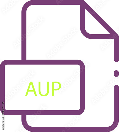 Old brick fill AUP file icon