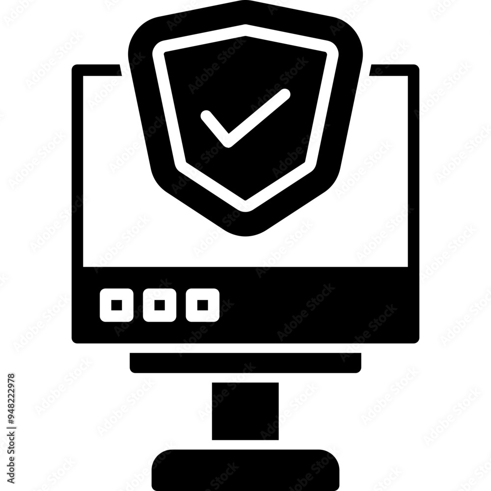 Cyber Security Icon Cyber Security Icon