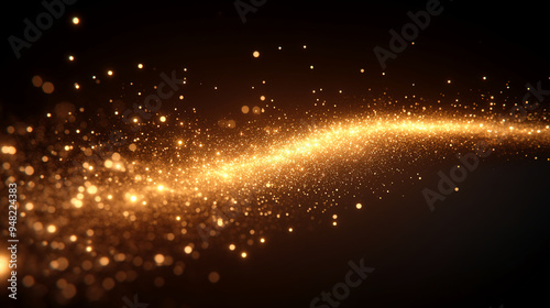 Vibrant Shimmering Wallpapers, Bright and Colorful Backgrounds with Glitter and Light Effects