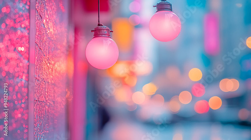 Vibrant Shimmering Wallpapers, Bright and Colorful Backgrounds with Glitter and Light Effects