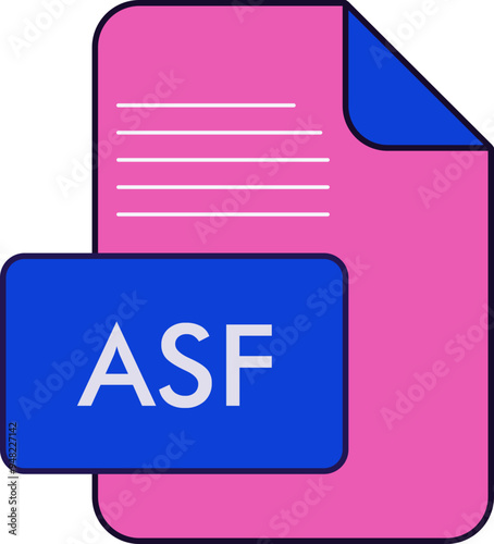 ASF Fille extension icon fIill and outline