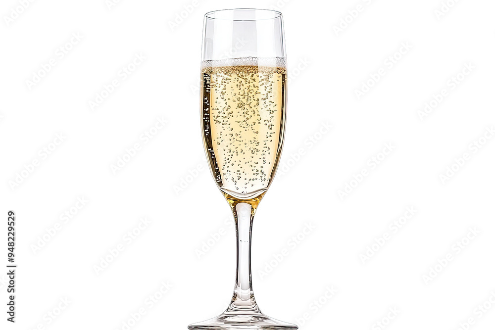 A sparkling champagne glass filled with bubbly drink, perfect for celebrations and festive occasions. A sparkling champagne glass filled with bubbly drink, perfect for celebrations and festive occasions.