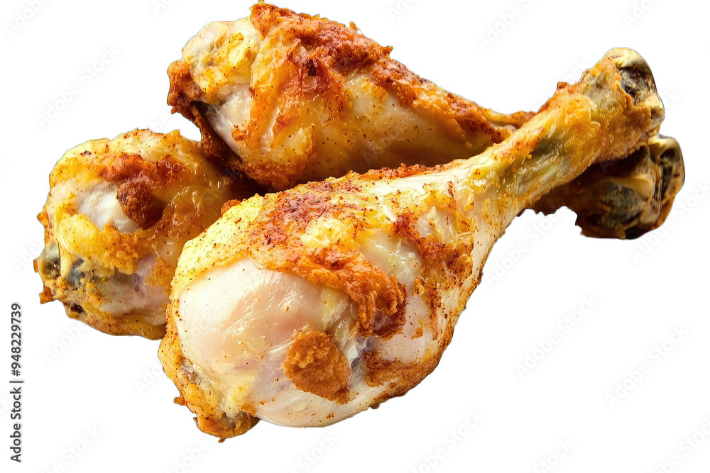 Crispy and golden brown chicken drumstick, perfect for a delicious meal or snack, showcasing its juicy texture and flavor. Crispy and golden brown chicken drumstick, perfect for a delicious meal or snack, showcasing its juicy texture and flavor.