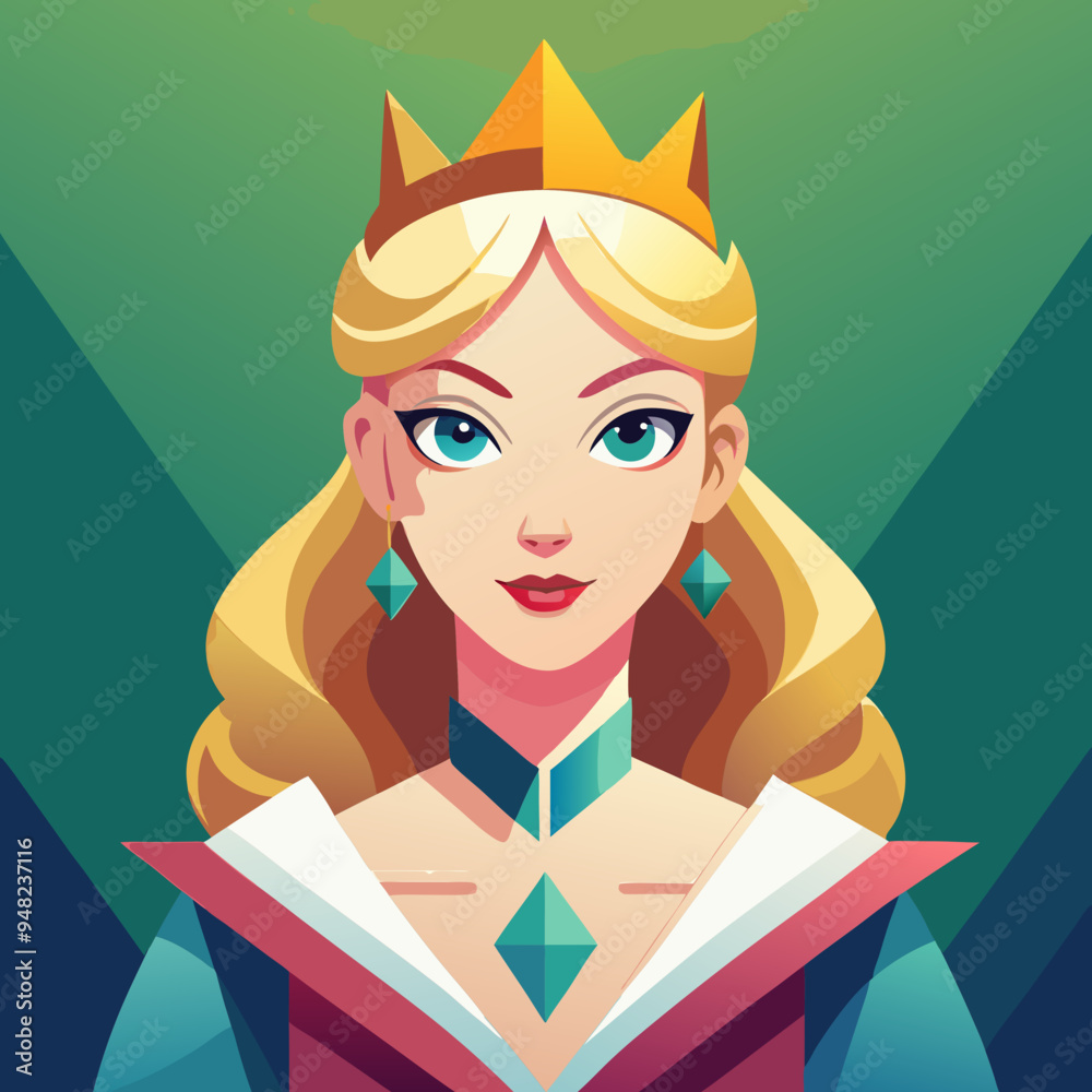 vector illustration of cute beautyfull princess vector illustration of cute beautyfull princess