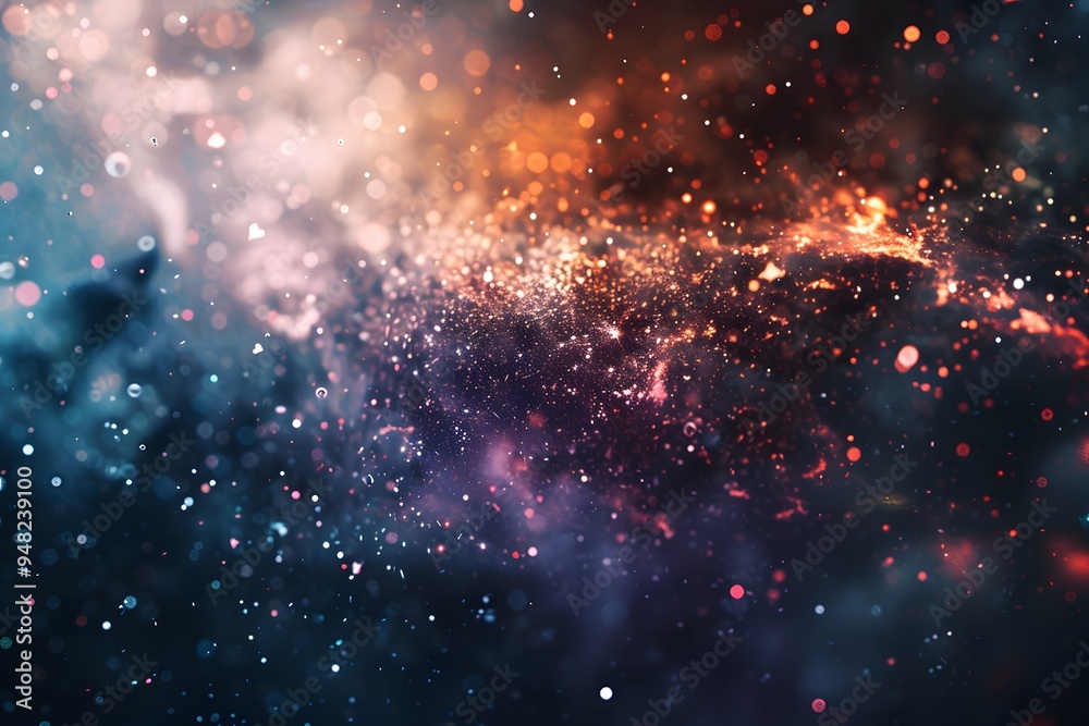 Abstract Sparkle Galaxy Abstract Sparkle Galaxy