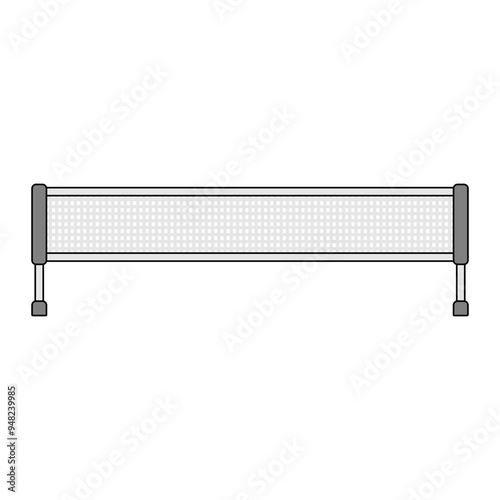 Tennis Net Illustration