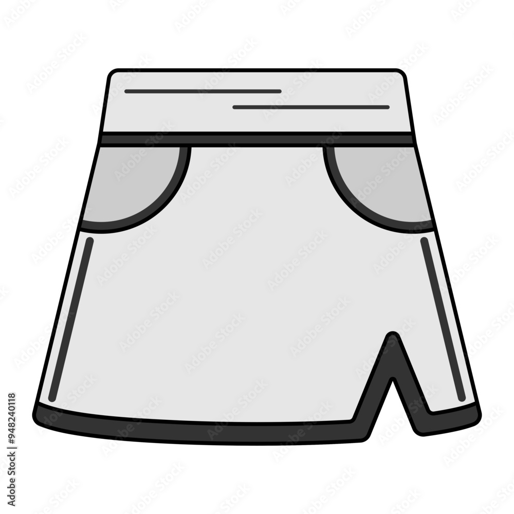 Skorts Illustration Skorts Illustration