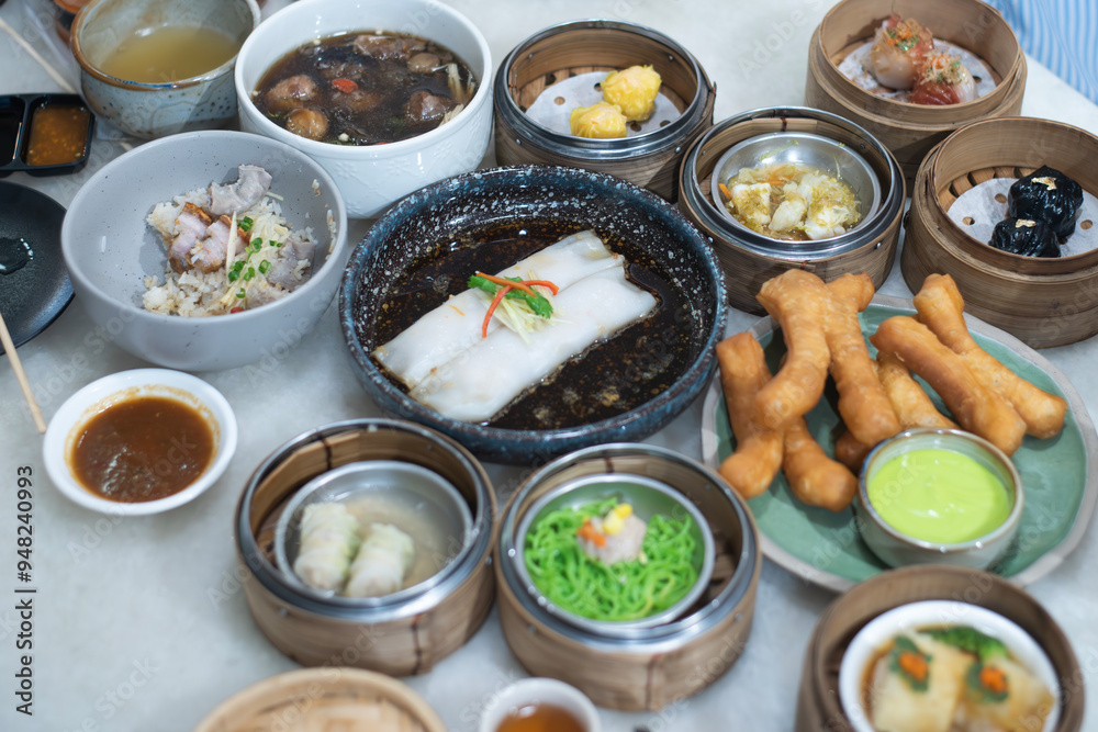 Dim sum is a Chinese snack or appetizer. Popularly eaten with tea, it is known all over the world. It is a term that refers to many types of food. It is usually food cooked by steaming Dim sum is a Chinese snack or appetizer. Popularly eaten with tea, it is known all over the world. It is a term that refers to many types of food. It is usually food cooked by steaming