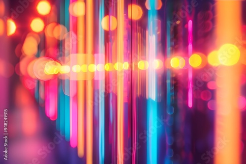 Abstract Colorful Lights