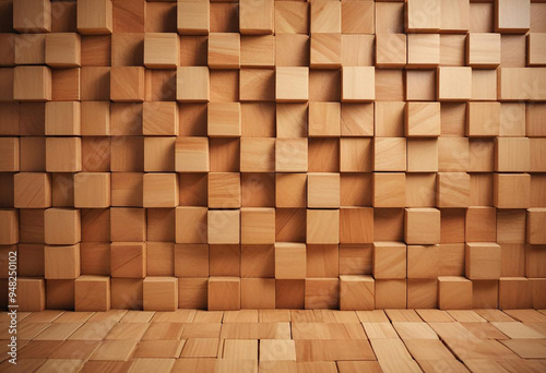  a photo made with square shape box wallpaper made with generative AI