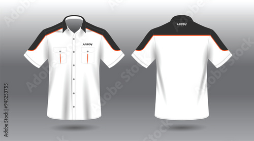 short sleeve work shirt