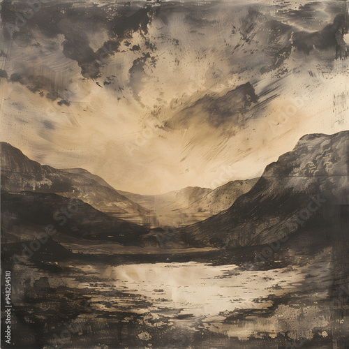 sephia landscape