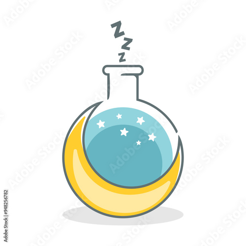 sleep lab logo , formula logo for sleep