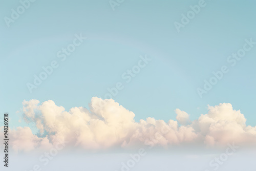 clouds on the sky view, vintage poster, sepia filter, high quality PNG