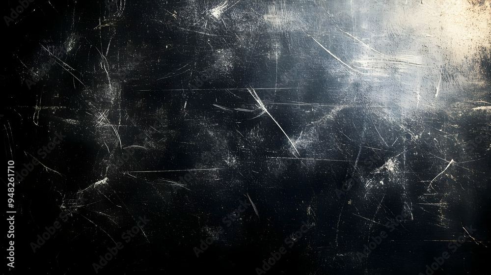 Scratched Black Surface Texture Background Scratched Black Surface Texture Background