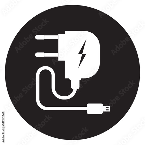phone charger icon design