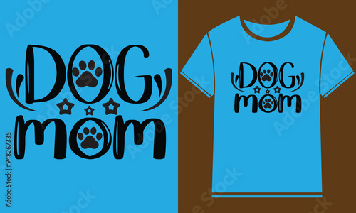 Dog t shirt design, Typography Custom Dog T Shirt Design