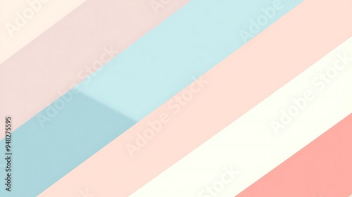 Free Download Diagonal Pastel Color Paper Stripes Abstract Background - GFXLoad