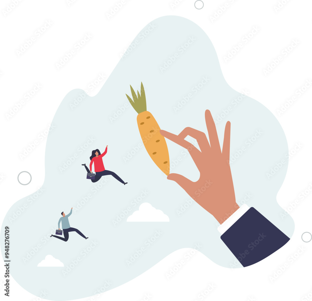 Incentive, reward or bonus to motivate employee on hard working to ...
