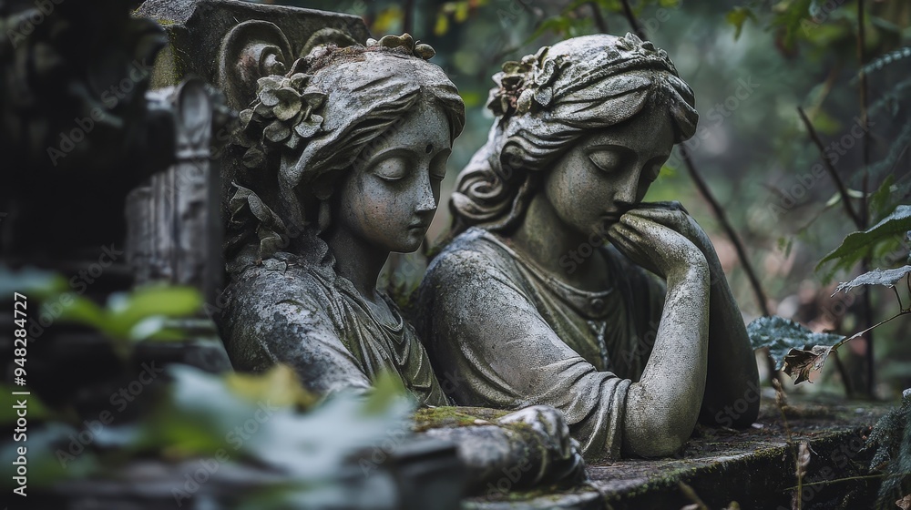 Relics of the Past: Weathered Statues of Forgotten Deities Resembling Lost Grandeur Relics of the Past: Weathered Statues of Forgotten Deities Resembling Lost Grandeur