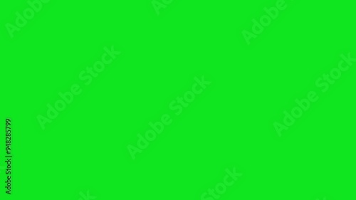 Abstract Colorful Shapes Transitions on Green Screen – Key Color Transitions with Chroma Effect