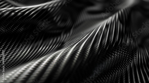 Vibrant wave textures, 3D luminosity, bold black accents, playful spheres in abstract aluminum brilliance background wallpaper, gold, silver, black, white and colorful