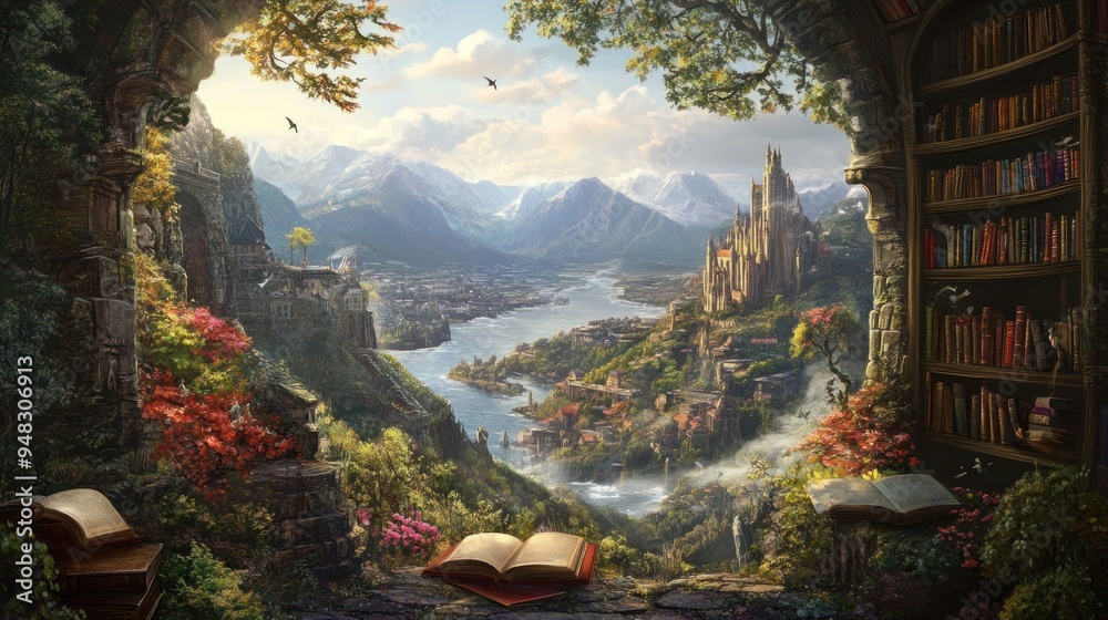 A Window to Fantasy: A View from a Library A Window to Fantasy: A View from a Library