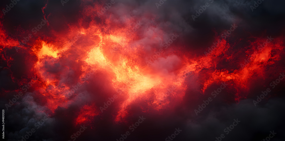 Fire background with space for design. Toned fiery red sky with flame effect. Fire background with space for design. Toned fiery red sky with flame effect.