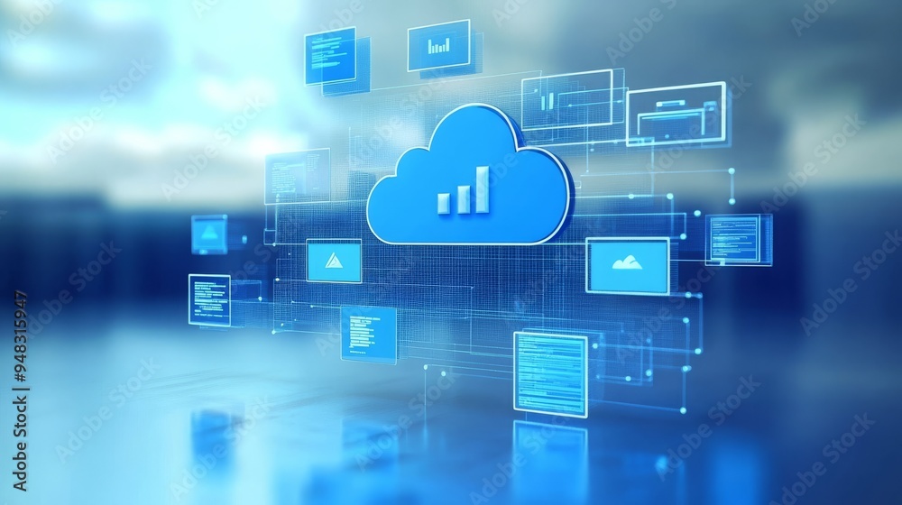 background cloud based content management and collaboration software, 16:9 background cloud based content management and collaboration software, 16:9