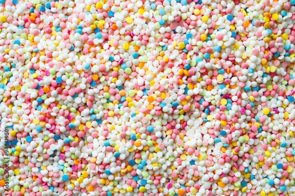 Colorful Abstract Background Composed of Tiny Candy Sprinkles for Design, Print, Card, Poster Colorful Abstract Background Composed of Tiny Candy Sprinkles for Design, Print, Card, Poster