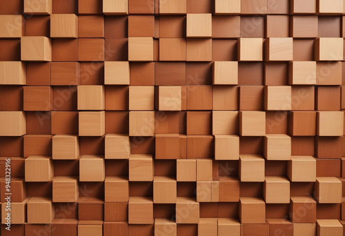  a photo made with square shape box wallpaper made with generative AI