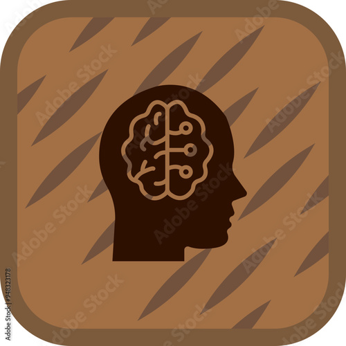 Artificial Consciousness Icon Design photo