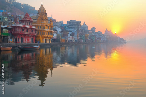 India At Sunset