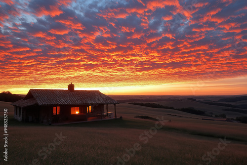 Home At Sunset