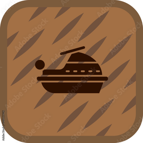 Jet Ski Icon Design