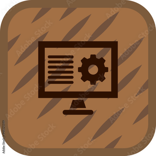 Monitoring Icon Design