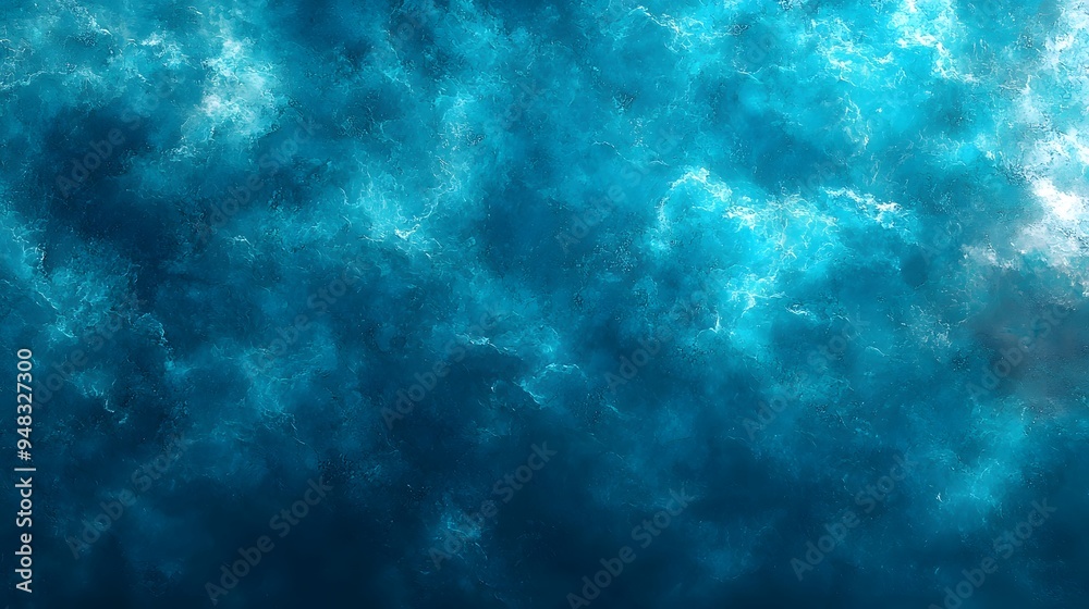 Fototapeta premium Abstract Blue Water Texture.