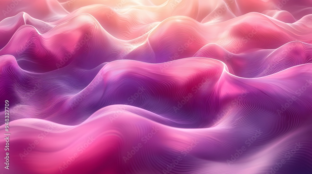 Abstract Pink and Purple Wavy Lines Background. Abstract Pink and Purple Wavy Lines Background.