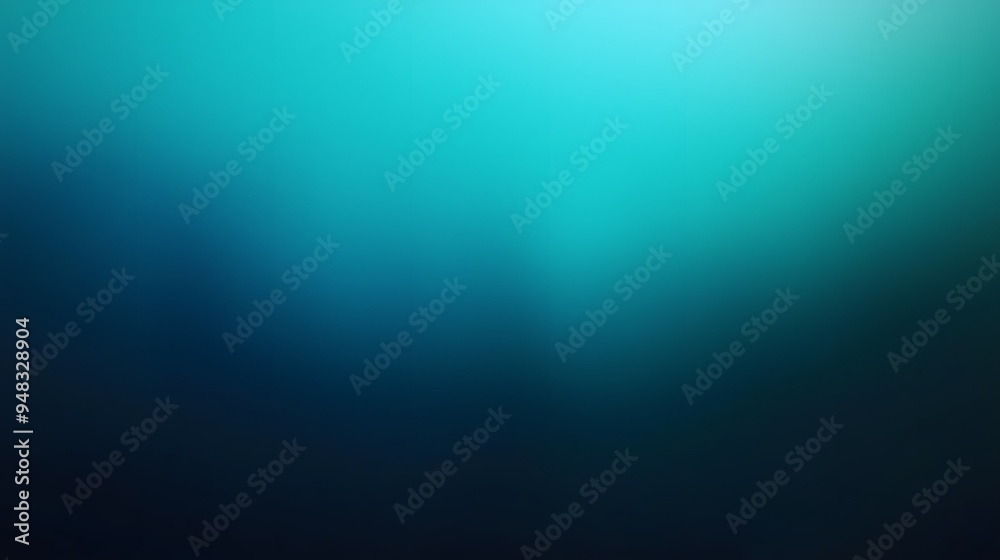 Obraz premium Abstract Teal and Blue Gradient Background.