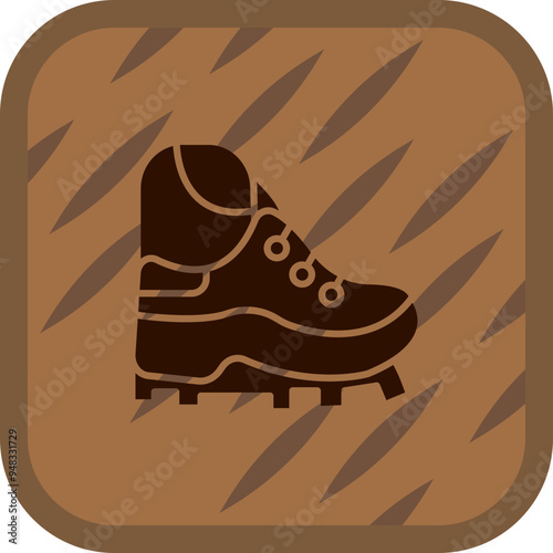 Hiker Icon Design