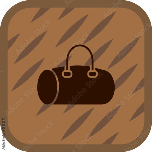 Duffle Bag Icon Design