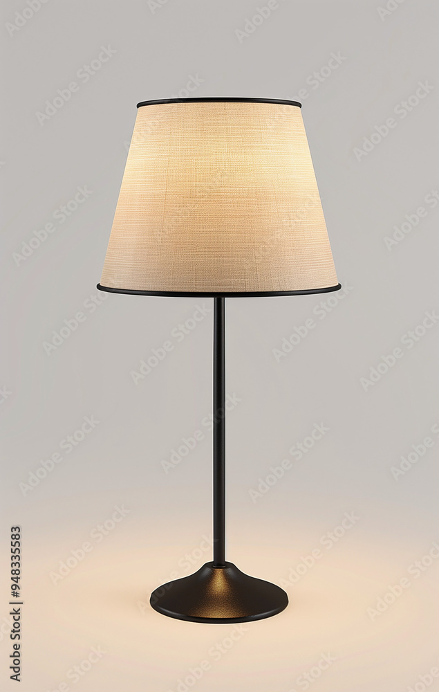 lamp on a table lamp on a table