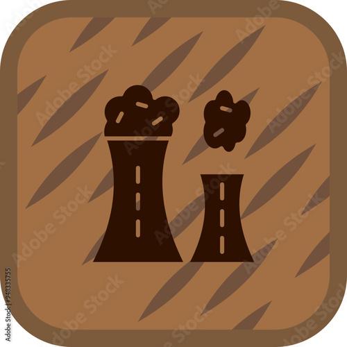 Atmospheric Pollution Icon Design