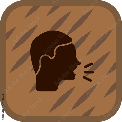 Cough Icon Design
