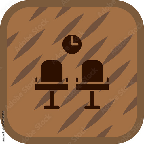 Waiting Room Icon Design