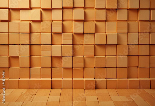  a photo made with square shape box wallpaper made with generative AI