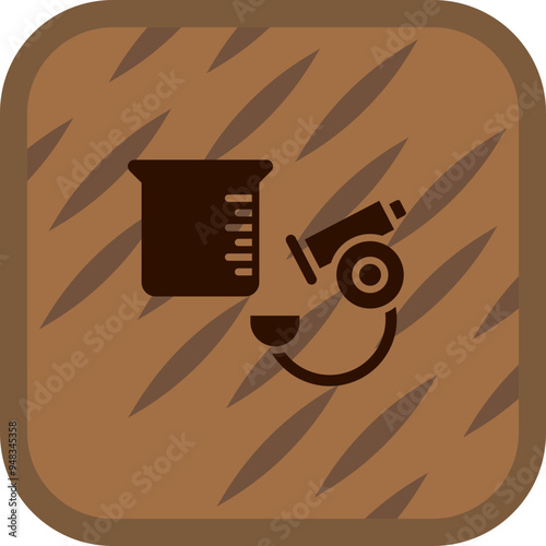 Microscope Experiments Icon Design