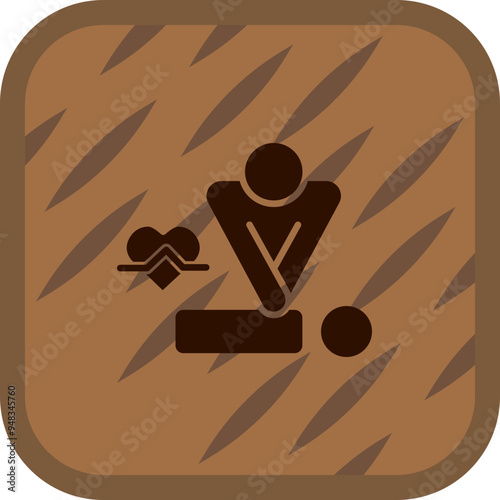 Cpr Vector Icon Design